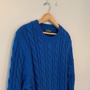 J. Crew Men’s Always Collection Cable Knit Sweater